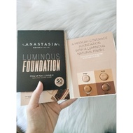 Sample of this Anastasia Beverly Hills foundation is a waterproof foundation, creating a natural bri