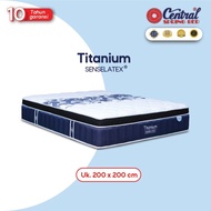 Central New Gold Titanium - SpringBed - Ukuran 200 x 200 cm