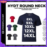 SS RUNNER X HYDT 8XL 9XL 10XL 12XL 14XL Plus Size Mifiber T Shirt Jersey Baju Jersi Round Neck T Shi