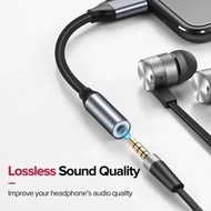 Remax C23 [Type C To Audio Jack Cable] 3.5mm Aux Female 10cm