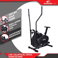 Shocking Sale| Orbitrac Elliptical_Trainer Exercise Bike 2 in 1 B71