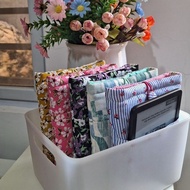 kindle/kobo/Xteink e reader with pocket (woven cotton)