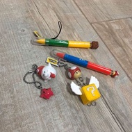 Mario NDS 觸控筆 Stylus Pen + 鎖匙扣 Keychain Accessories