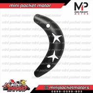 Cover Knalpot Pelindung Knalpot Plastik Motor Mini Trail 50cc 2T Mesin