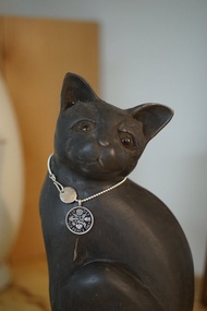 縷空英國六便士硬幣項鏈