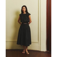 AIMER-Midi A Skirt With Pockets