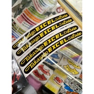 Takasago Excel Asia rim Sticker