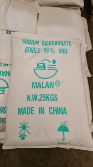 Sodium bicarbonate/ baking soda/ soda kue 25kg (1 karung)