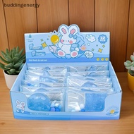 # buddingenergy # 1Pcs Creative Sensory Toy Super Soft Stress-relieving Cube Transparent Ocean Stiy 