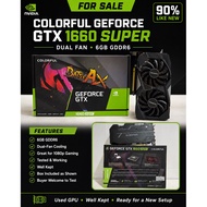 🔥 COLORFUL GEFORCE GTX 1660 SUPER – USED 90% LIKE NEW 🔥