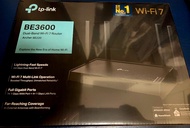 tp-link tplink BE3600 Dual Band Wi-Fi 7 Router Archer BE220 路由器