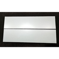 1PAIR ALUMINIUM Plate with board for Reflective sticker Puspakom 600x150mm