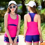 New Style Swimsuit Female Conservative Split Boxer Sports Korean Swimsuit Student Swimsuit Female Ho