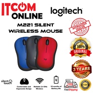 LOGITECH M221 WIRELESS USB MOUSE MANY COLOR