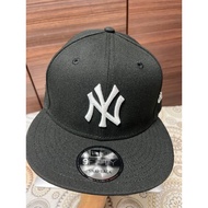 NE 9 Fifty Topi Team Black Cap White Logo NYY Baseball Cap adjustable Snapback