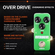 KOKKO FOD3 Overdrive เอ็ฟเฟ็กต์กีตาร์ไฟฟ้าเหยียบ โอเวอร์ไดรฟ์ 9V ไม่พร้อมอะแดปเตอร์ MINI Effects Ped