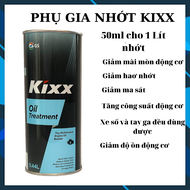 Phụ gia dầu nhớt Kixx Oil Treatment bảo vệ động cơ dùng cho xe số và tay ga