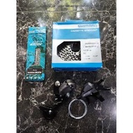 Groupset 9 8 Speed Altus Shimano Altus M370 Acera M390 Cassette Slup Original