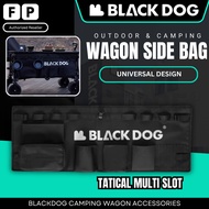 [ COD READY STOCK ] BLACKDOG Add On Wagon Side Bag Accessories khemah trolley beg camping picnic beg