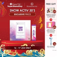 Kinohimitsu Snow Activ Inner Beauty Supplement Sachet 5g - Advanced Whitening, UV Protection