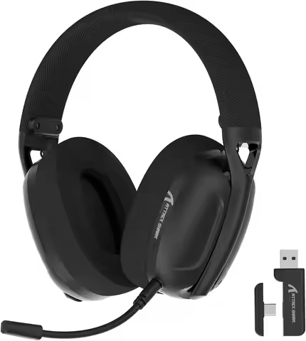 ATTACK SHARK L80 Ultra Light Wireless Tri-Mode connection Dual interface Pro-G Drivers noise-canceli