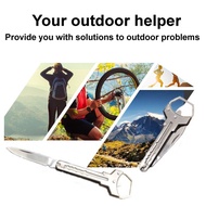 EDC Key Shape Keychain Tools Multipurpose Portable Everyday Carry