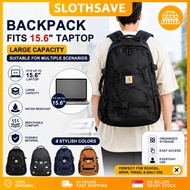 SlothSave - 22L Waterproof Laptop Backpack 15.6 School Bag Travel Backpack for Men & Women College W