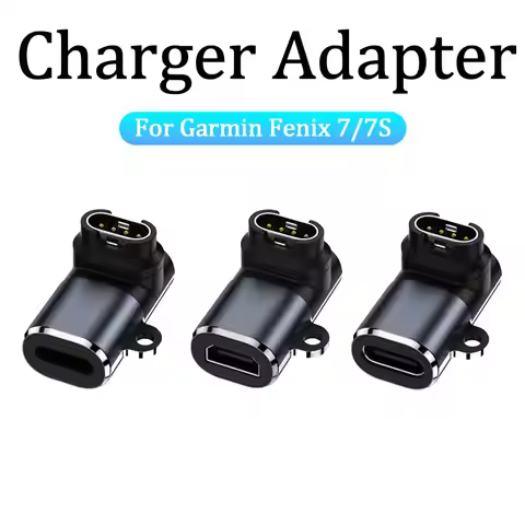 Charger Adapter For Garmin Fenix 7 6 6X 5S 5X Plus/Instinct 2/Venu 2/Vivoactive 4 3/Forerunner 965 9