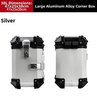 BONINGYU | Impact Resistant Right Side Motorcycle Storage Box 38L