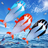 layang layang besar layang layang pancing  Fang Kite Software Dolphin Children 3D Cartoon Animal Oce