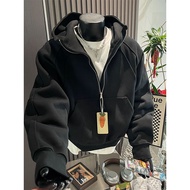 Mesh Original Quality 96038 Black 33 Yuan M to 3XL (Weight 420g, Half Zipper Sweatshirt)