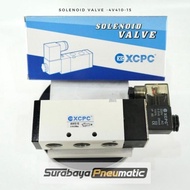 Solenoid Valve XCPC ~ 4V410-15-AC220V (Thread G1/2, AC220V)