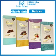 Coop Select dark chocolate/white chocolate bar 80g