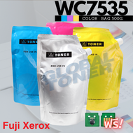 ผลิตจากญี่ปุ่น ผงหมึกเทียบ สำหรับ WC 7525 / 7535 / 7835 / 7855 : Fuji-Xerox ขนาดบรรจุ 500g.