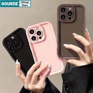 Gourde Premium Aesthetic Candy Color Casing Silicone Compatible for IPhone 14 pro max 16 15 12  ip 1