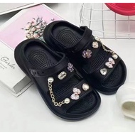 New Ribbon Rubber Sandal Croc/Crocs Kids / Baby Crocs