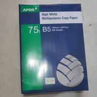 B5 ARIA B5 SIZE HVS PAPER