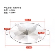 6/8Grids Cake Slice Cutter Equal Pizza Slicer Cheesecake Pizza Cutter Pizza Cutting Tool