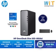 HP OmniDesk Slim S03-0056d (Intel Core i3-14100/8GB RAM/512GB SSD/Intel Graphics/Office/W11/3 Years 