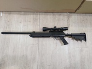 二手寄賣 8成新 WELL MB13 手拉空氣狙擊槍 含狙擊鏡 1槍1匣