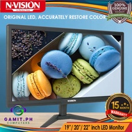 Nvision 19" 20" 22" Hdmi Led Monitor Pc Desktop Computers laptop Monitor Hd 1080p 60hz Others