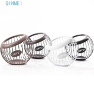 QINMEI Espresso Capsule Holder, Large Capacity Iron Coffee Pod Container, Creative Sturdy Waterproof