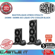 Cooler Master MasterLiquid Atmos Stealth 240 360 AIO Liquid CPU Cooler Black