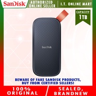 sandisk Portable SSD 1TB SSD Type-C to USB 3.2 Connector and Speed Up to 520MB/s (SDSSDE30-1T-G25)