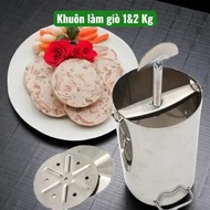 Premium quality stainless steel sausage, sausage, stir-fried sausage mold Type 1kg - 2kg