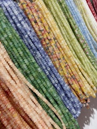 150pcs 5mm X 8mm Imitation Jade,,Abacus Beads, Loose Beads, Wheel Beads, Spacer Beads For DIY Jewelr