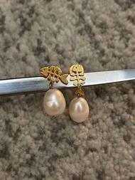 Tory Burch 珍珠耳環