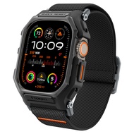 SPIGEN Case & Strap for Apple Watch Series 9/8/7(45mm) [LiteFit Pro] Lightweight Unibody Frame Guard