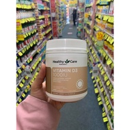 Australian Vitamin D3 1000IU Healthy Care 500 tablets