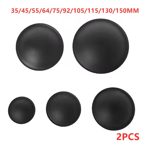 2Pcs 35mm-75mm 92/105/115/130/150mm Audio Speaker Woofer Loudspeaker Dome Paper Dust Cap Cone Cover 